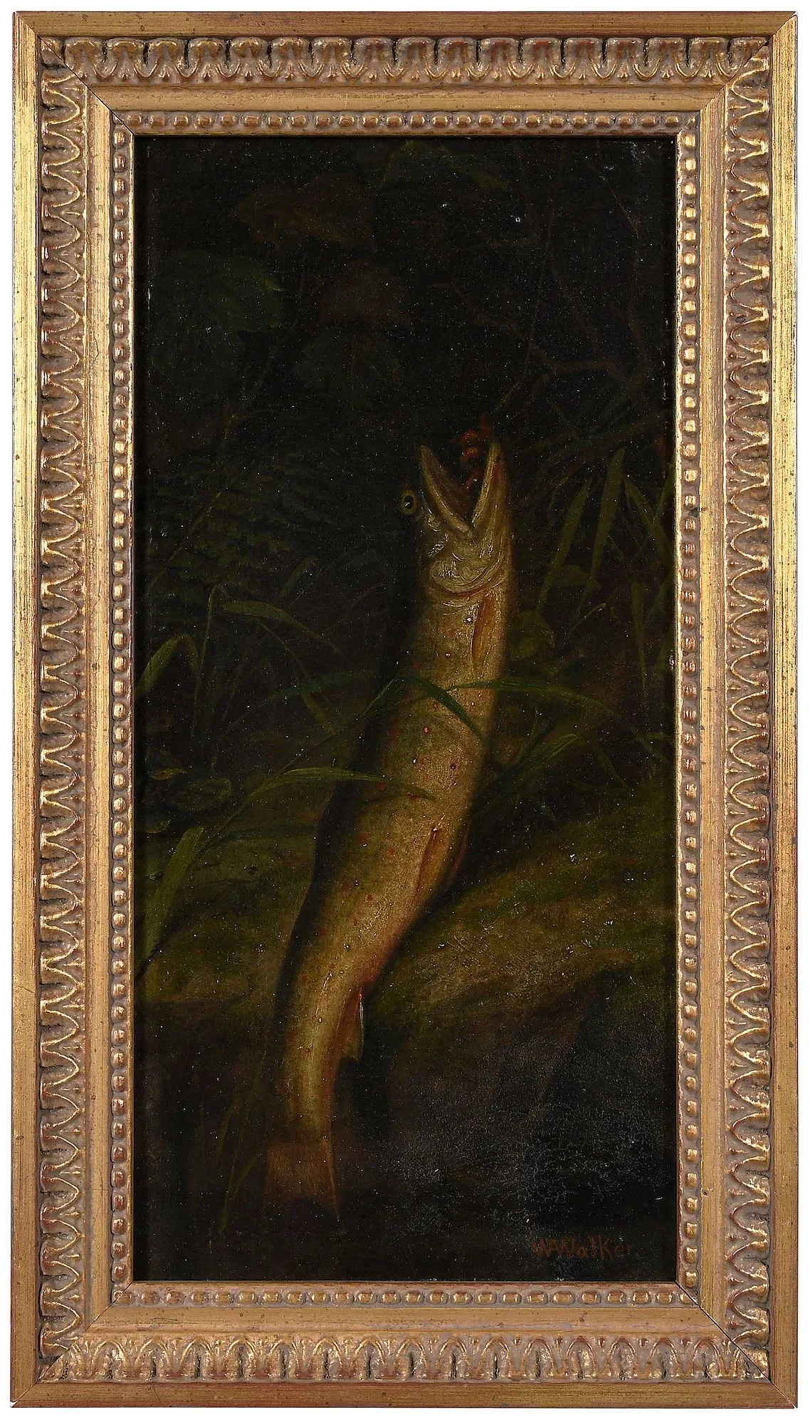 Brook Trout by William Aiken Walker, oil on panel, sold Sep 2026