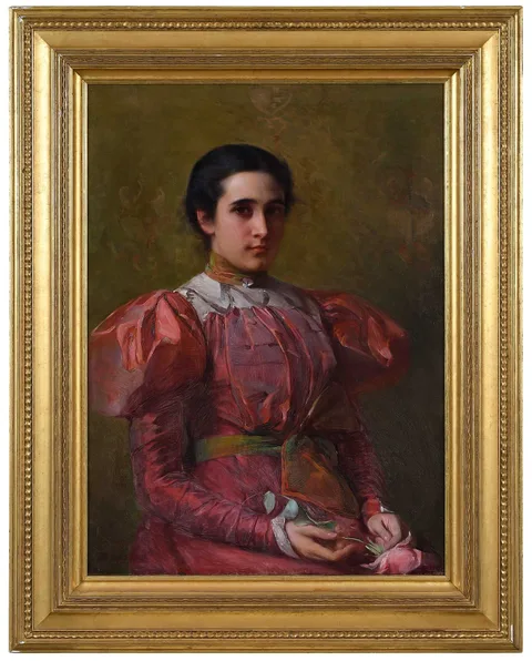 Oliver Dennett Grover, Miss Marion Rogers, 1897, oil on canvas