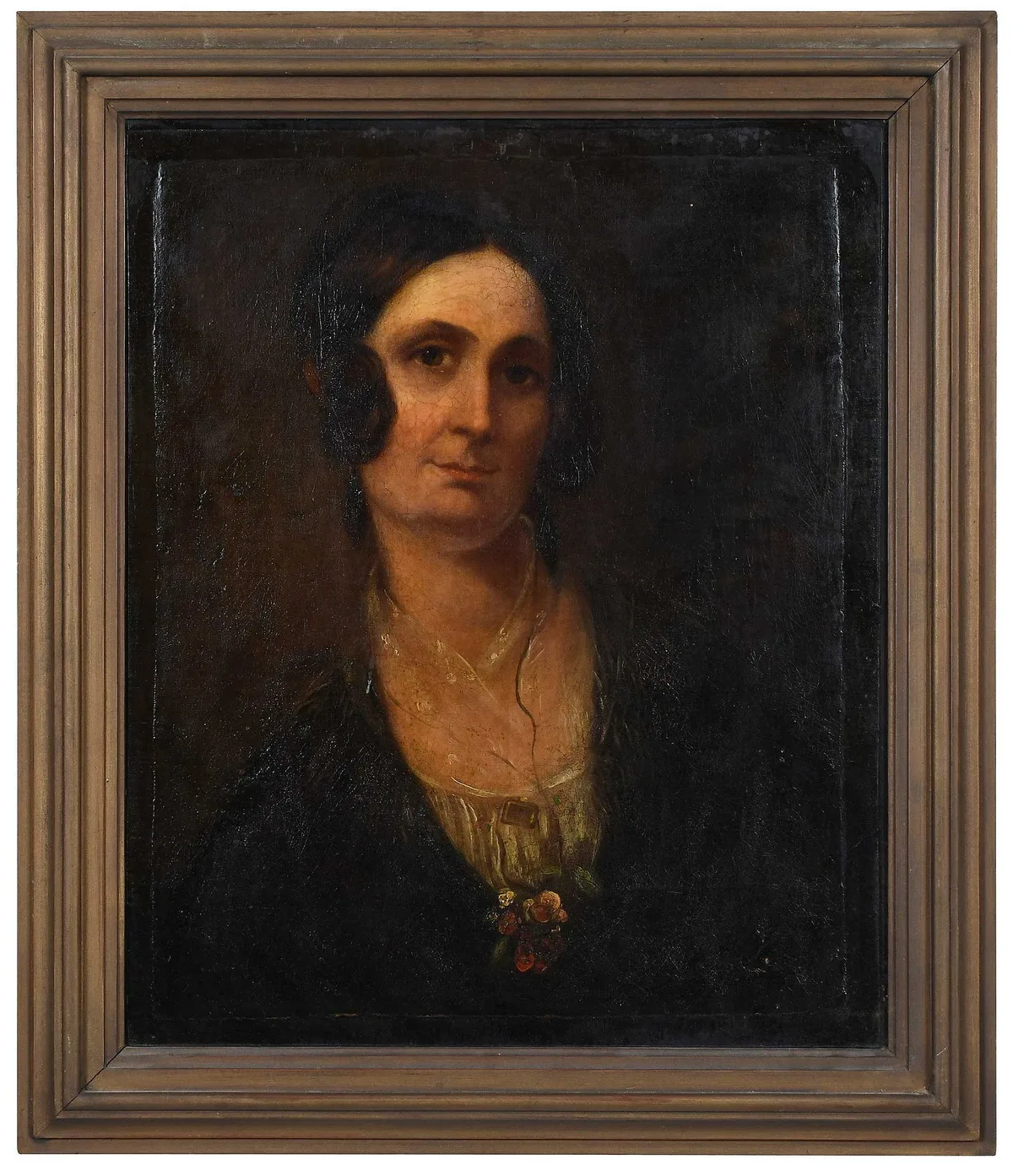 Robert Sully, Portrait of a Woman, oil on canvas