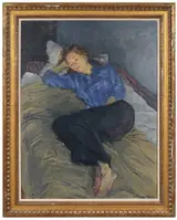 Raphael Soyer, Rosemary Reclining