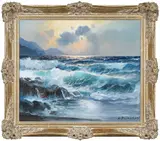 Alexander Dzigurski, Sunset Seascape