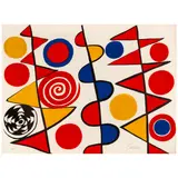 Alexander Calder, Pennants, 1965, Lithograph in colors on wove paper