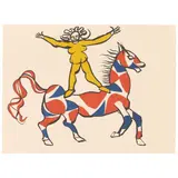Alexander Calder, Circus Rider, c. 1969, Lithograph in colors on wove paper