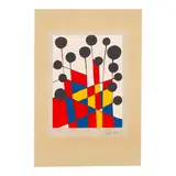 Alexander Calder, Untitled, 1971, Lithograph in colors on Arches paper