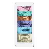 John Baldessari, Six Colorful Expression (Frozen), for Parkett no. 29 (Hurowitz 59)