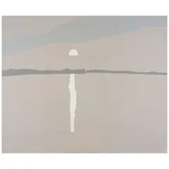 Alex Katz, Sunset: Lake Wesserunsett 2 (Schröder 60), 1972, Screenprint in colors on wove paper
