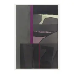 Louise Nevelson, Untitled I, from Aquatint and Collage (Baro 115), 1973, Aquatint in colors with collage on C. M. Fabriano "Rosaspina" paper