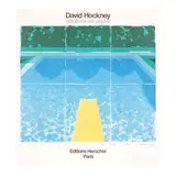 David Hockney, Piscines de Papier: Paper Pools (Baggott 91), 1980, Offset lithograph in colors on wove paper, dedicated in red 'For Don love David'