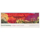 David Hockney, Two Grand Canyon Posters, 1998, Two offset lithographs in colors on wove paper, one signed in pencil, one signed in ink, one with full margins, one the full sheet (printed to three sides)