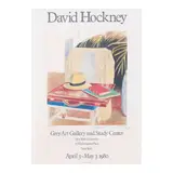 David Hockney, David Hockney (Grey Art Gallery) (Baggott 85), 1980, Offset lithograph in colors on wove paper