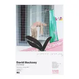 David Hockney, Man in Shower in Beverly Hills - Seven Paintings, 1992, Offset lithograph in colors on smooth wove paper
