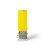 Jesús Rafael Soto, Multiple II, from Jai-Alai Suite, 1969, Clear, yellow and black Perspex multiple with steel bars