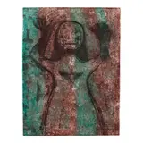 Mujer con los brazos en alto (Woman with Her Arms Raised) (Pereda 224) by Rufino Tamayo, 1976, Mixografía® in colors on wove paper, sold Jul 2026