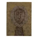 Rufino Tamayo, Cabeza en gris, from 15 Aguafuertes (Head in Grey, from 15 Etchings) (Pereda 262), 1979, Etching in colors on wove paper