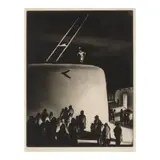 Gene Kloss, Eve of the Green Corn Ceremony - Domingo Pueblo (Kloss 306), 1934, Drypoint and aquatint on laid paper