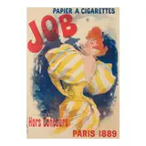 Jules Chéret, Job (Broido 1028), 1895, Lithograph in colors on wove paper linen-backed