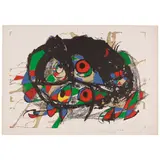 Joan Miró, Le ramoneur salace (The Lewd Chimney Sweep) (Mourlot 1176), 1978, Lithograph in colors on Arches paper