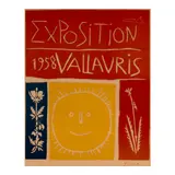 Pablo Picasso, Exposition 1958 Vallauris (Bloch 1284, Baer 1050, Czwiklitzer 27), 1958, Linocut in colors on Arches paper