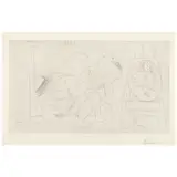 Pablo Picasso, Raphaël et la Fornarina VI: Enfin Seuls! (Raphael and the Fornarina VI: Finally Alone!), from Série 347 (Bloch 1781, Baer 1798), 1968, Etching on wove paper