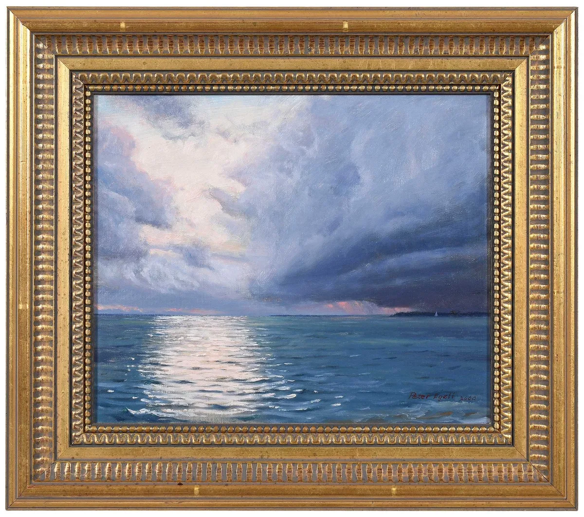 Peter Egeli, Seascape, 2000, oil on canvas