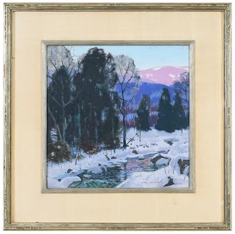 Carl Lawless, Evening, oil on canvas