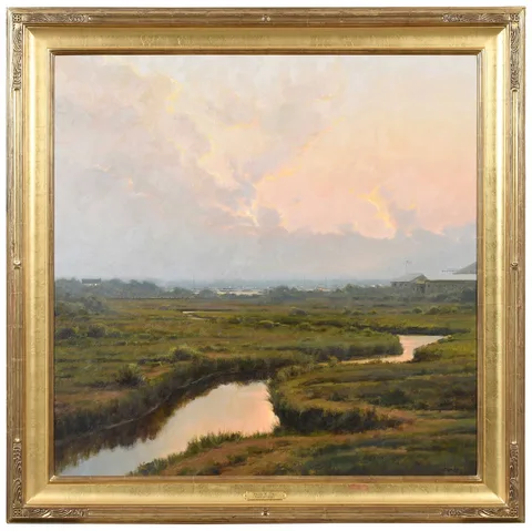 Frank P. Corso, Nantucket Marsh, oil on canvas