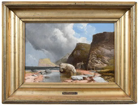 William Bradford, Summer, Labrador, oil on canvas