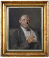 Hermann Ottomar Herzog, A Portrait of the Artist's Son
