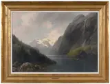 Hermann Ottomar Herzog, Mountain Lake