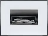 Ruth Bernhard, Nude In the Box, Horizontal