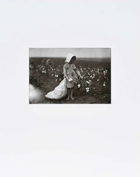 Lewis Hine, Vera Hill, 5 years old, Cotton Picker, Comanche County, Oklahoma, 1920/30, gelatin silver print