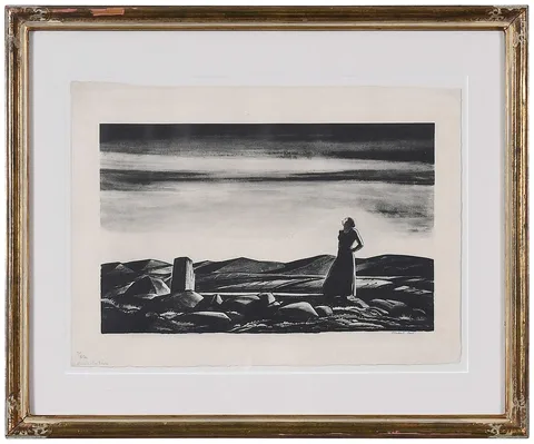 Rockwell Kent, Revisitation, 1928, lithograph on paper