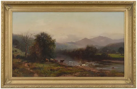 Arthur Parton, Late Summer Afternoon, oil on canvas