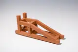 Franz Josef Altenburg, Untitled, 1997, ceramics made of red-orange coloured shard