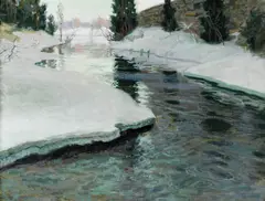 Frits Thaulow, Auktion 418, Los 1223, Öl auf Leinwand