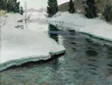 Frits Thaulow, Auktion 418, Los 1223, Öl auf Leinwand