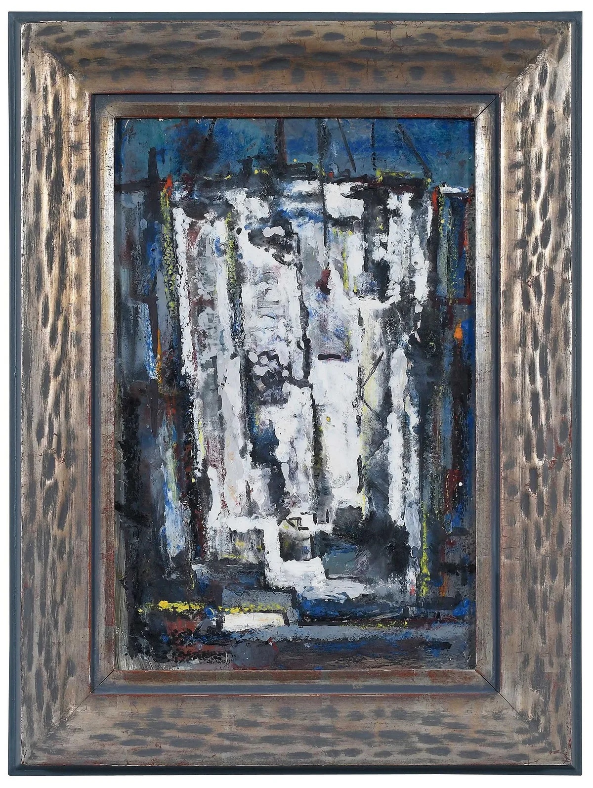 Old Doors by Lamar Dodd, oil on board, sold Feb 2026