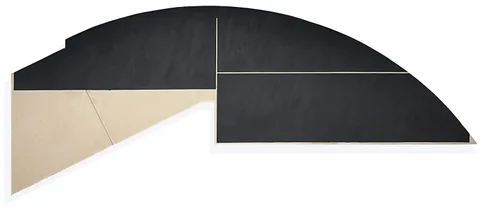 Ted Stamm, DGR-32 (Dodger), oil on canvas