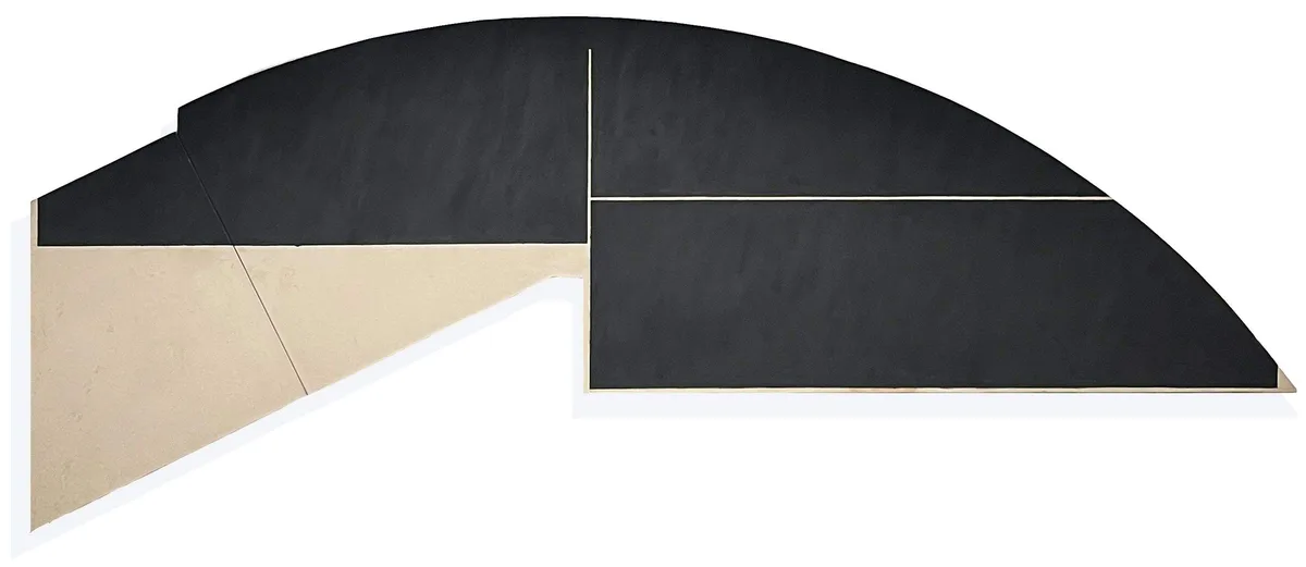 Ted Stamm, DGR-32 (Dodger), oil on canvas
