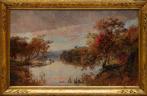 Jasper Francis Cropsey, Hastings on Hudson, Circa 1885, Oil on canvas