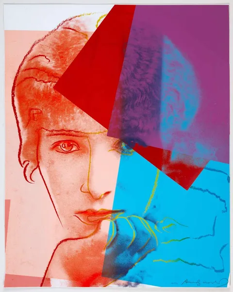 Andy Warhol, Sarah Bernhardt (F. & S. II. 234), From Ten Portraits of Jews of the Twentieth Century