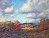 Emile A. Gruppe, Landscape of Woodstock, NY