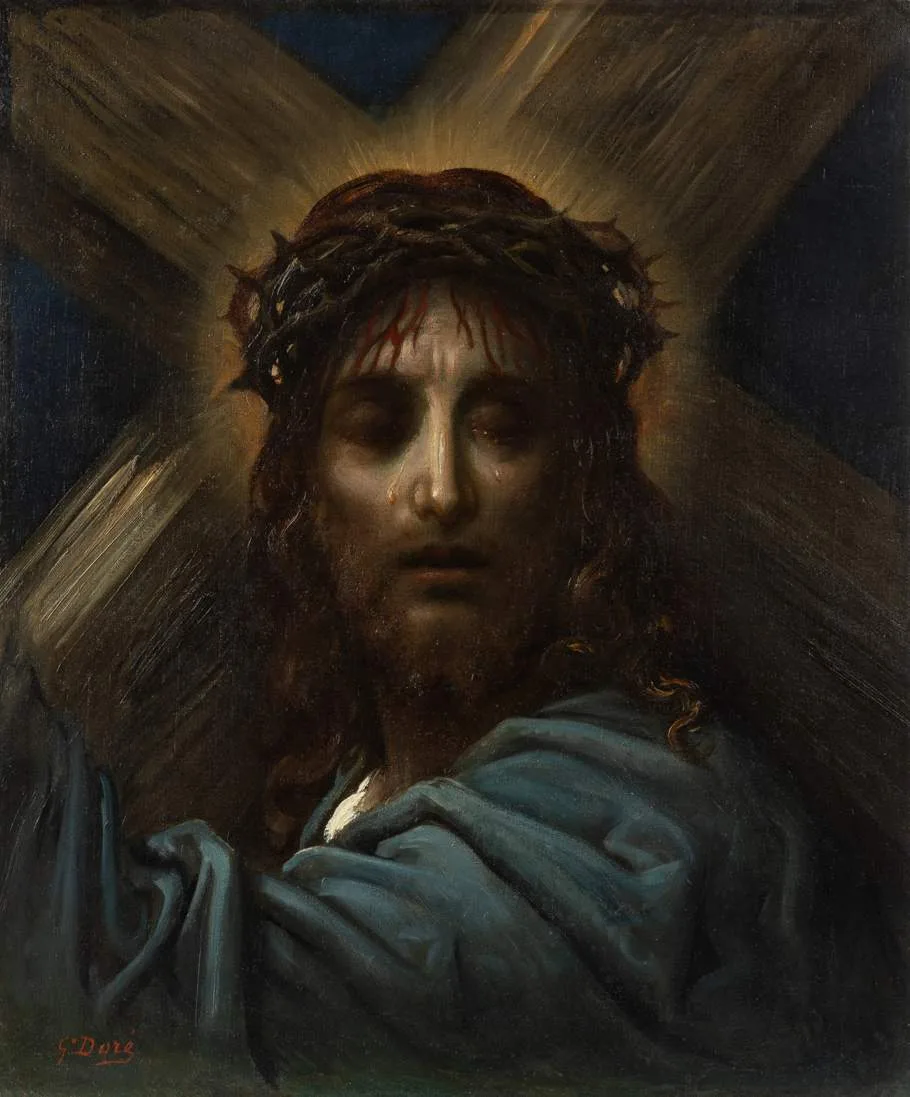 Gustave Doré, Christ Carrying the Cross, Oil on canvas