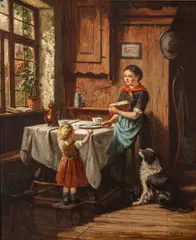Jan Walraven, Golden Age Style, Oil on Canvas