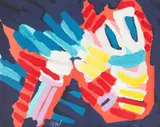 Karel Appel, Untitled (Sleepy Bird), 1979, Lithograph in Colors on Wove Paper