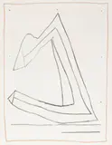 Robert Motherwell, Summertime in Italy (with Lines), 1966, Lithograph on Rives BFK Paper