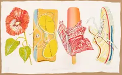 Don Nice, Tropical Punch, 1994, Lithograph in Colors on Wove Paper