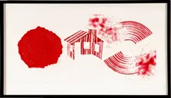 James Rosenquist, Hot Lake (2nd State), 1978, Etching and Aquatint on Pescia Italia Paper