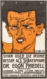 Egon Schiele, in Collaboration with Ottokar Mascha, Lithograph on Paper