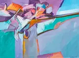 Paul Stefan Donhauser, Untitled, 1989, Acrylic on Paper
